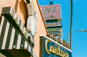 Canter's Deli in the Fairfax District of Los Angeles