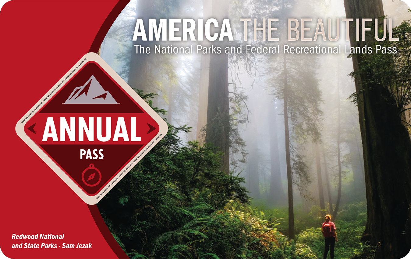 America The Beautiful annual pass for U.S. national parks