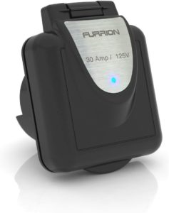 Furrion 30 Amp RV Shore Power Inlet for RVs and camper vans.