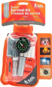 an SOL Scout survival kit.