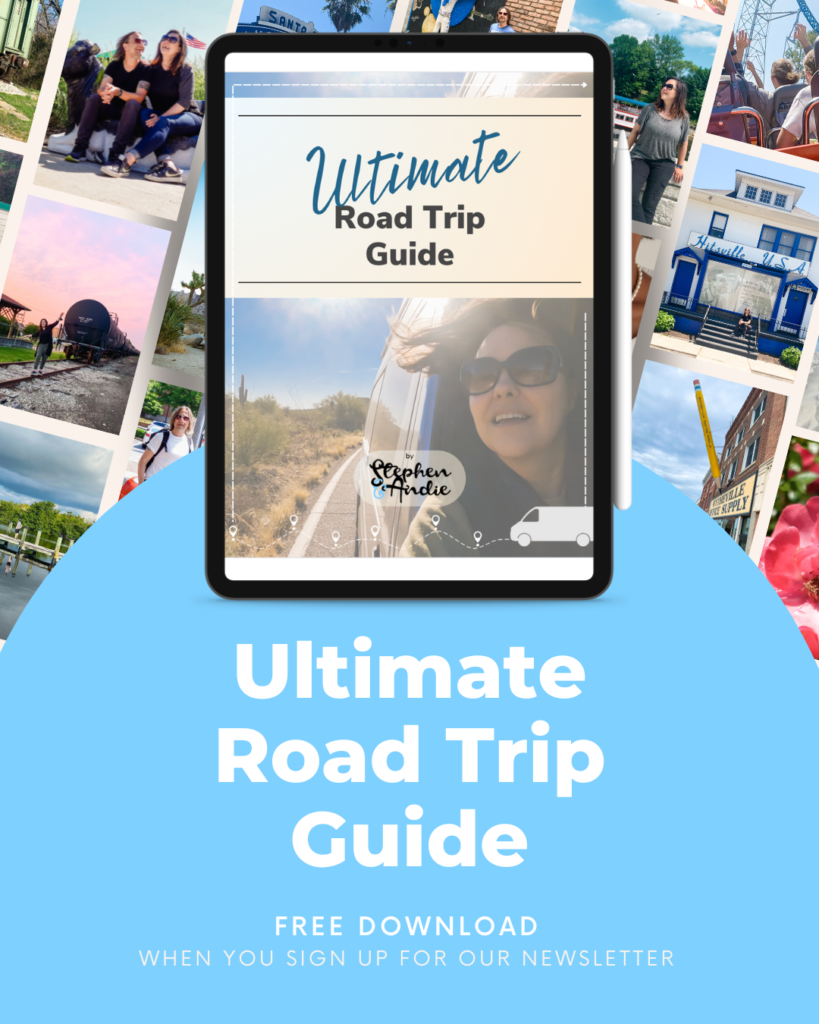 graphic for Stephen and Andie's Ultimate Road Trip Guide download