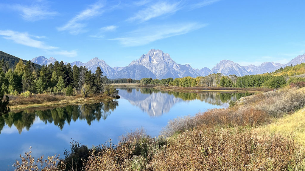 Landscape photo of Grand Teton, Wyoming.